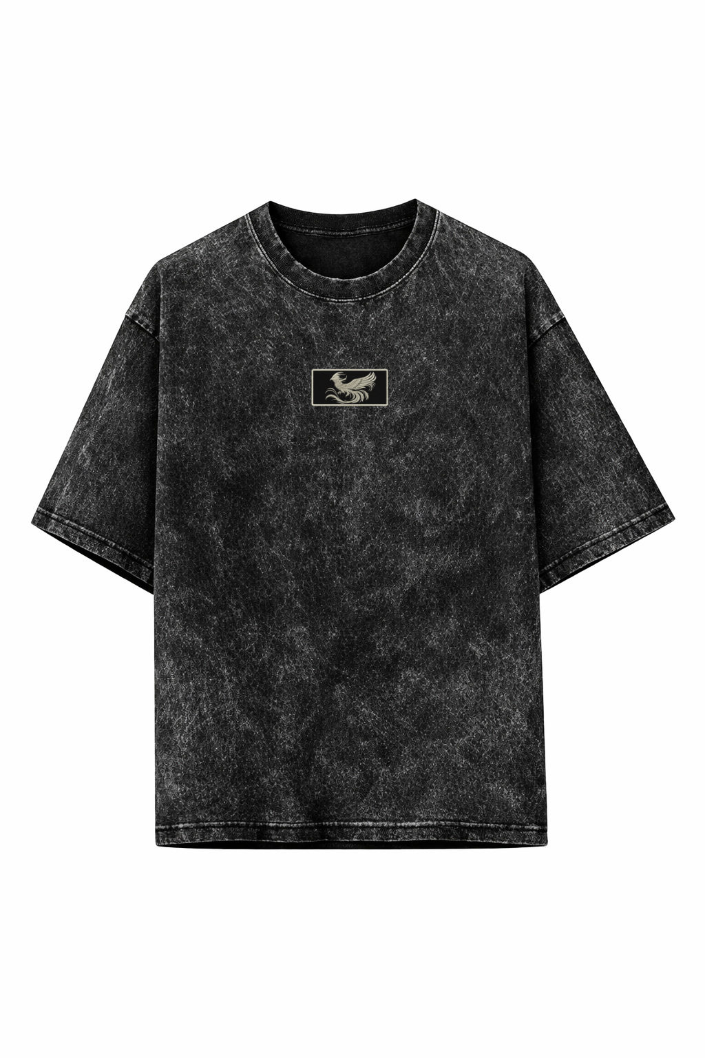 After Ash - Phoenix Acid Wash Tee | Oversized Fit - 240 GSM Premium Cotton | Unisex
