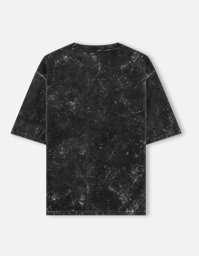 After Ash - Phoenix Acid Wash Tee | Oversized Fit - 240 GSM Premium Cotton | Unisex