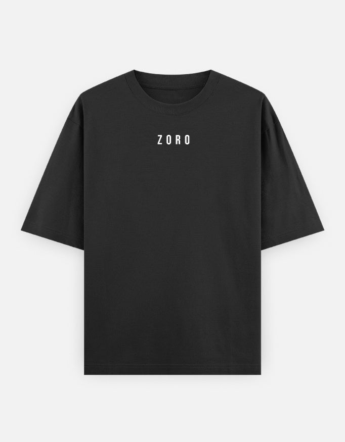 Roronoa Zoro Oversized T-Shirt | 240 GSM Premium Cotton | One Piece Inspired Edition | Ultra High Quality Design | Unisex