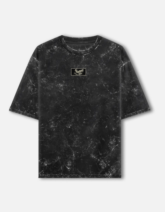 After Ash - Phoenix Acid Wash Tee | Oversized Fit - 240 GSM Premium Cotton | Unisex